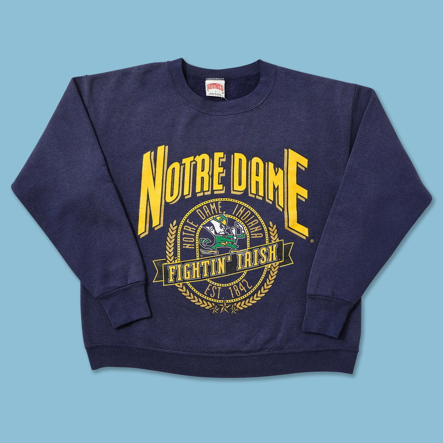 Vintage Nutmeg Notre Dame Fighting Irish Sweater Medium 