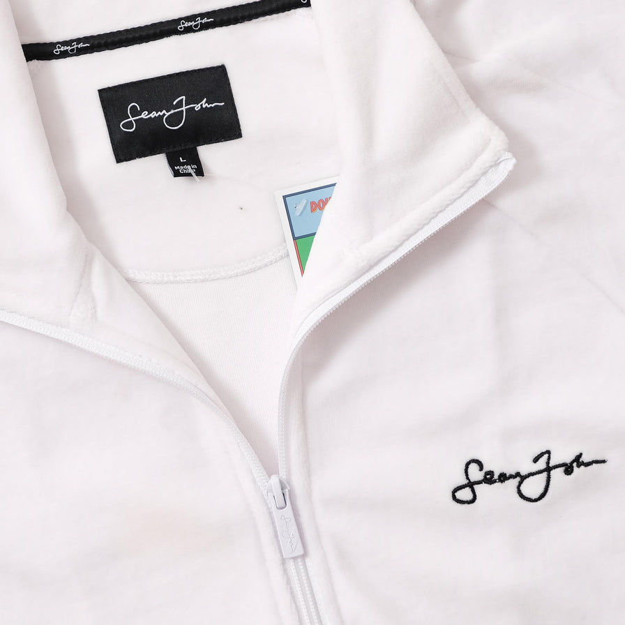 Sean John Velours Track Jacket Large 