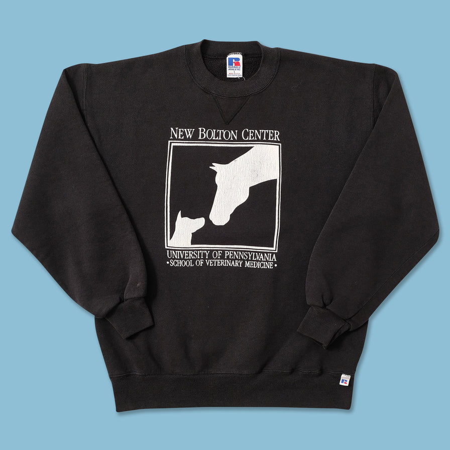 Vintage Russell Athletic Veterinary Medicine Sweater Medium 