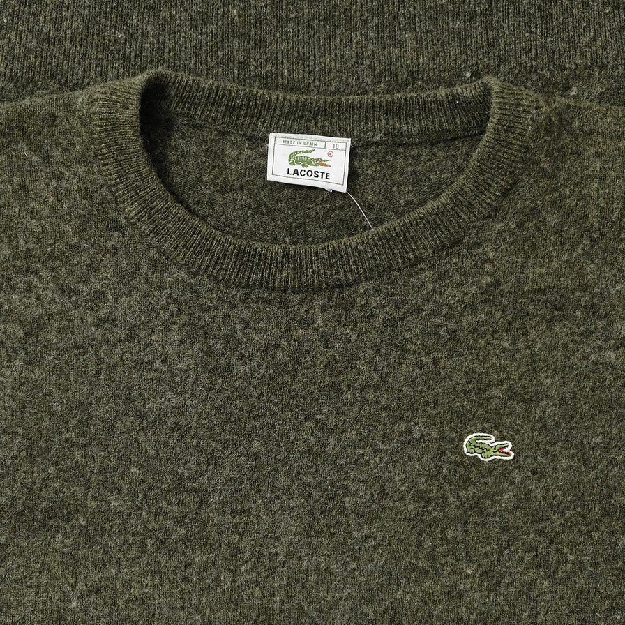 Vintage Lacoste Knit Sweater XLarge 