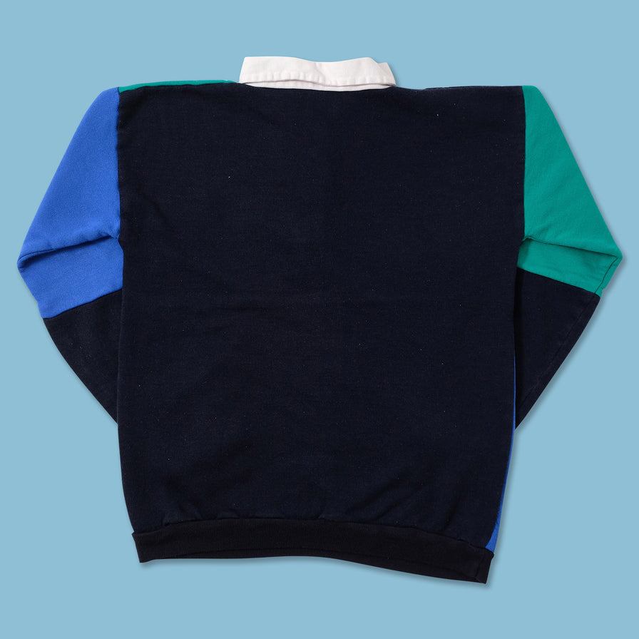 Vintage Isle of Man Races Rugby Sweater Small 