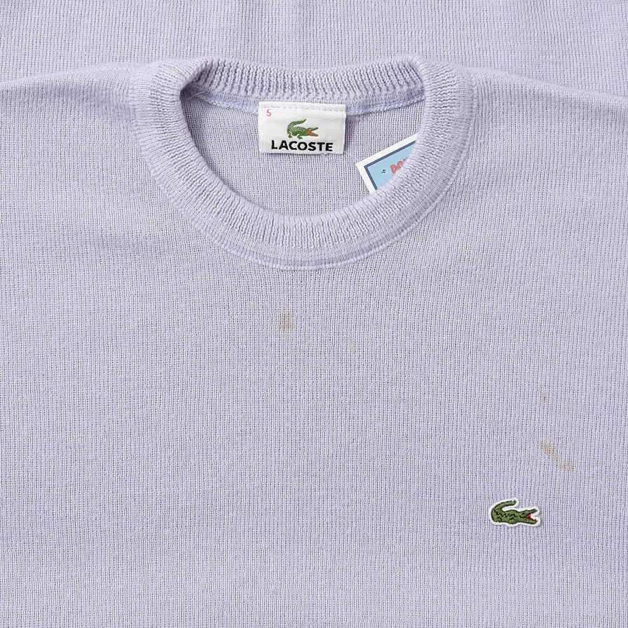 Vintage Lacoste Knit Sweater Medium 
