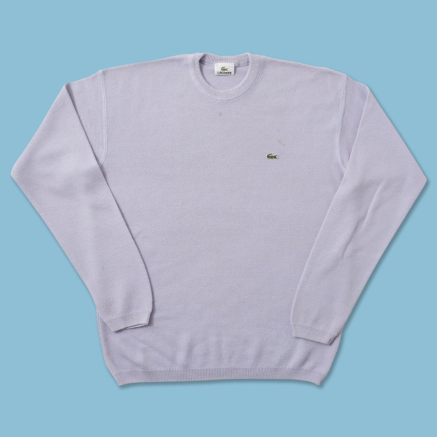 Vintage Lacoste Knit Sweater Medium 