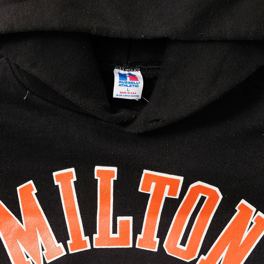 Vintage Russell Athletic Milton Athletics Hoody Medium 