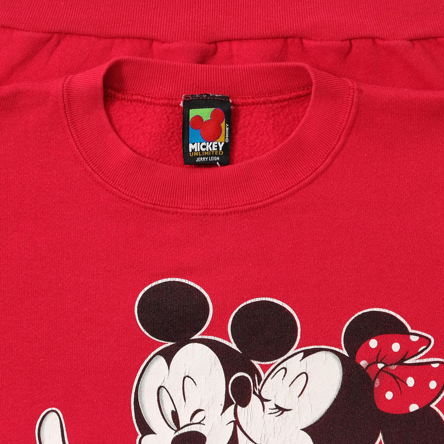 Vintage Women's Mickey and Minnie Mouse Sweater XSmall 