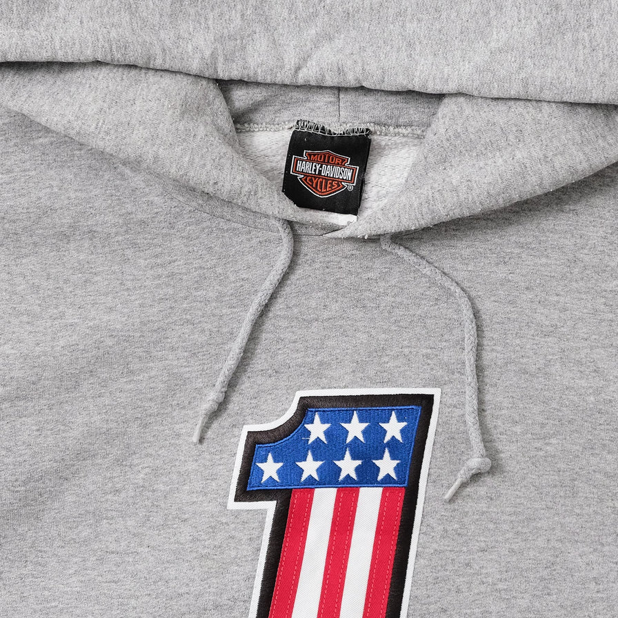 Vintage Harley Davidson Hoody Large 