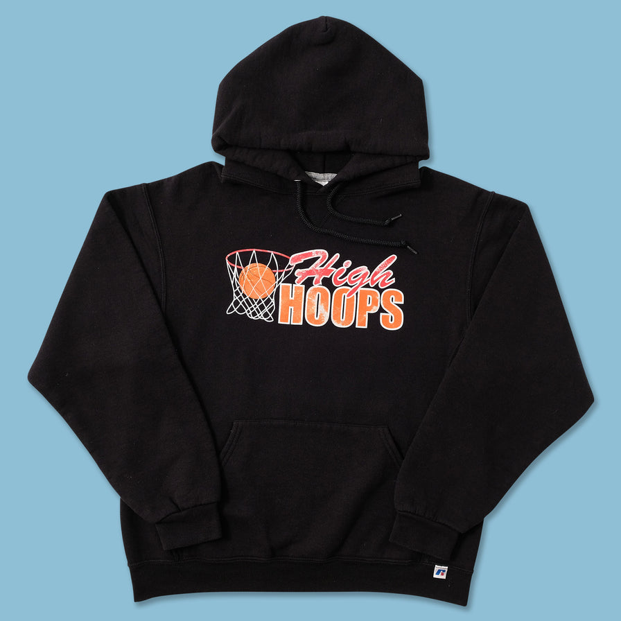 Vintage Russell Athletic High Hoops Hoody Medium 