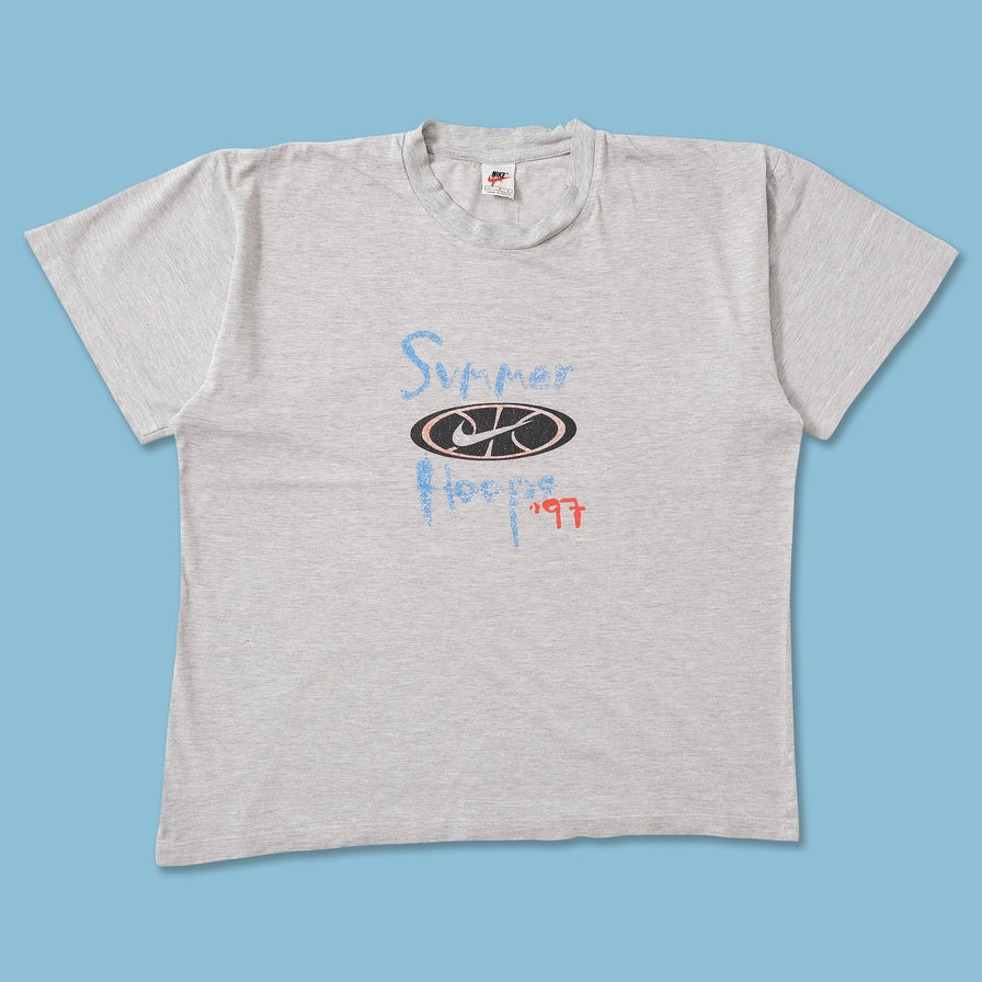Vintage Nike Summer Hoops T-Shirt Large 