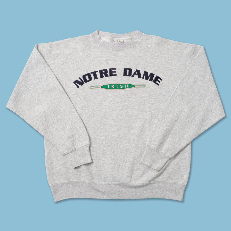 Vintage Notre Dame Fighting Irish Sweater Large 