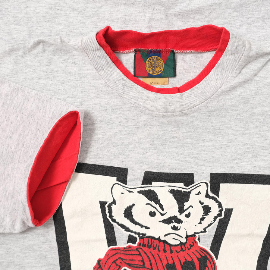 Vintage Wiscosin Badgers T-Shirt Large 