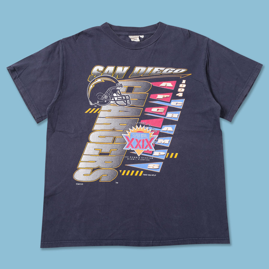 Vintage 1994 San Diego Chargers T-Shirt Large 