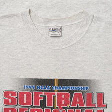 Vintage 1999 Softball Championship T-Shirt Large 