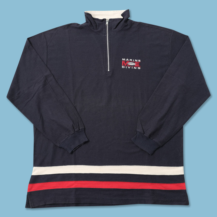 Vintage Diadora Q-Zip Sweater XLarge 