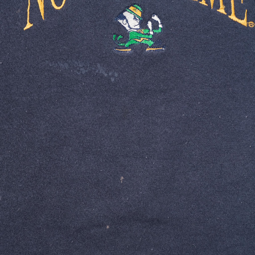 Vintage Notre Dame Fighting Irish Sweater Medium 