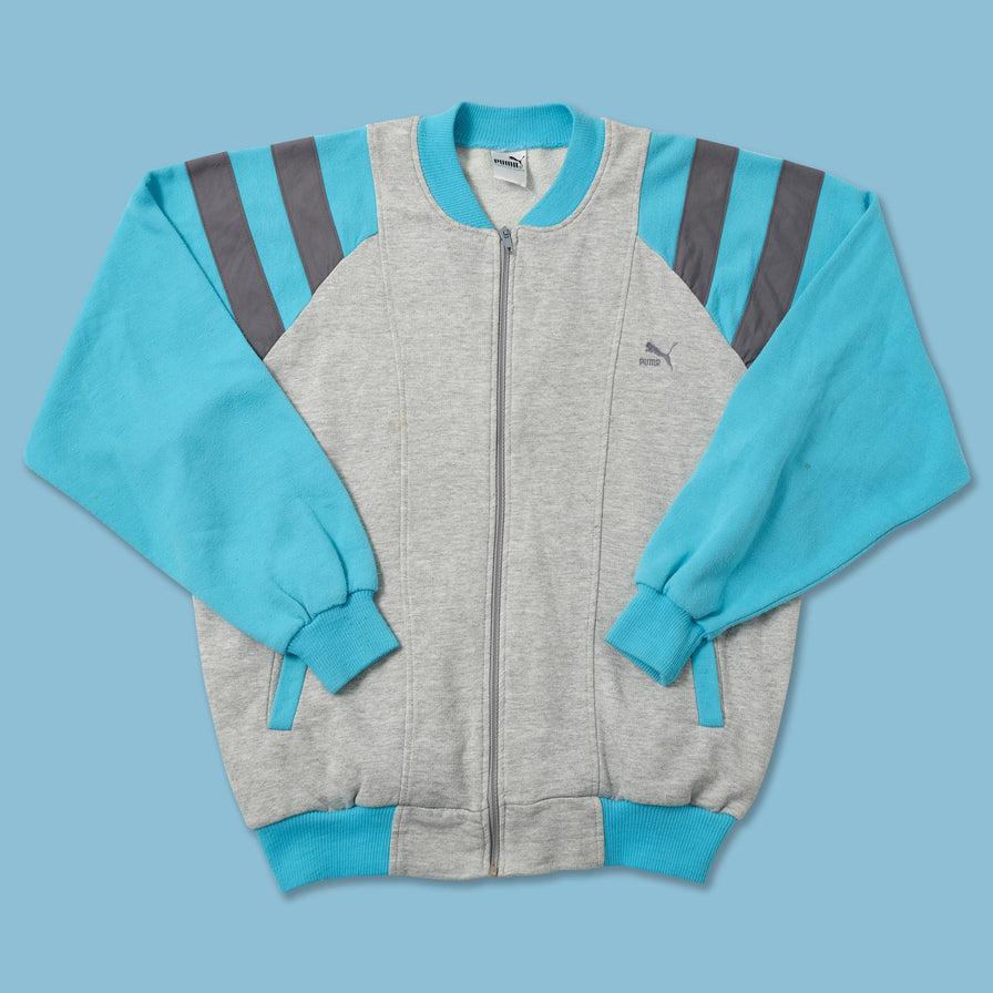 Vintage Puma Sweat Jacket Large 