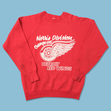 Vintage 1988 Detroit Red Wings Sweater Medium 