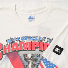 Vintage 1994 Starter New York Rangers T-Shirt Medium 