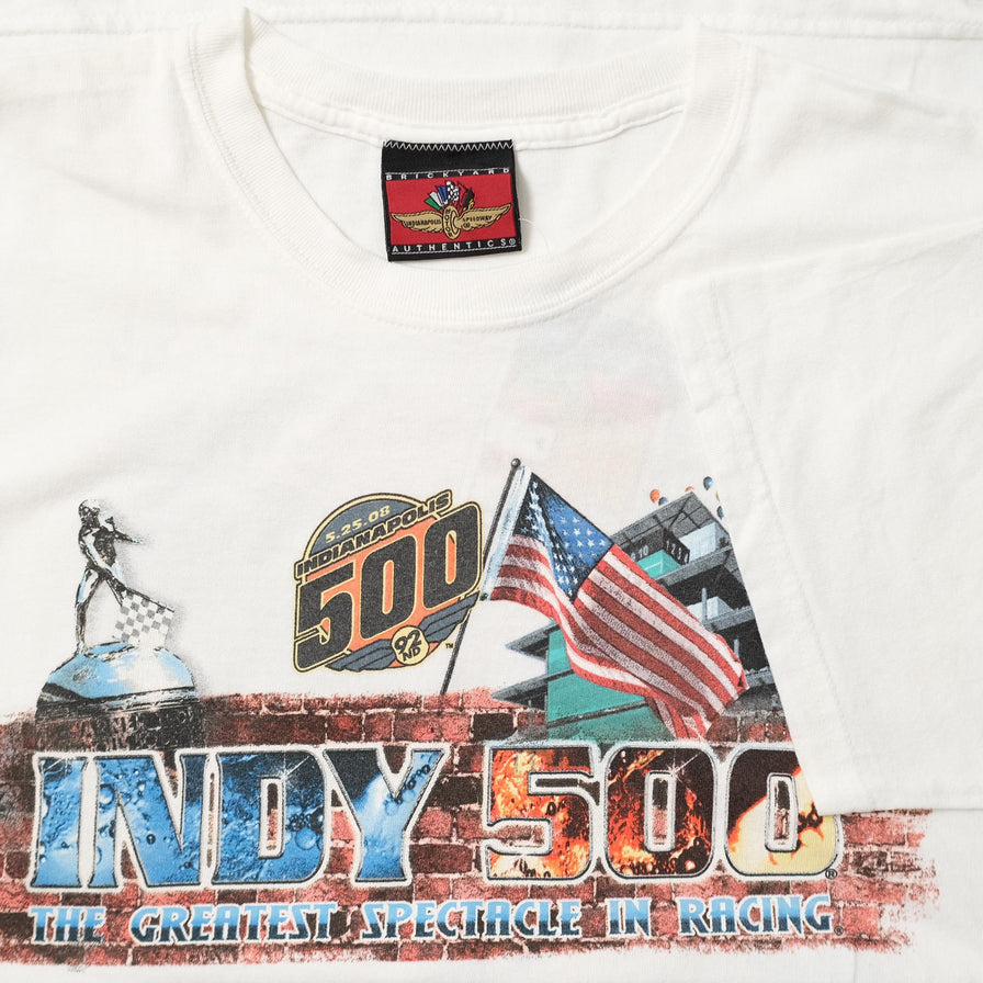 Indy 500 Racing T-Shirt Large 