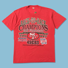 Vintage 1990 San Franciso 49ers T-Shirt Medium 