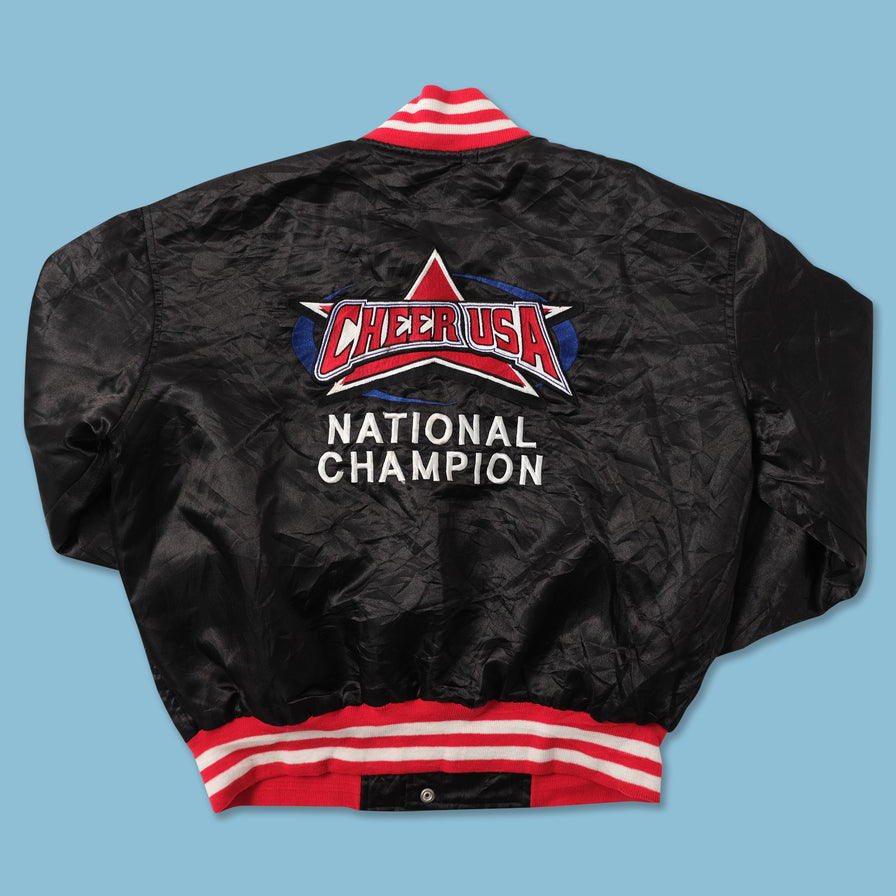 Vintage Satin College Women's Jacket Small 