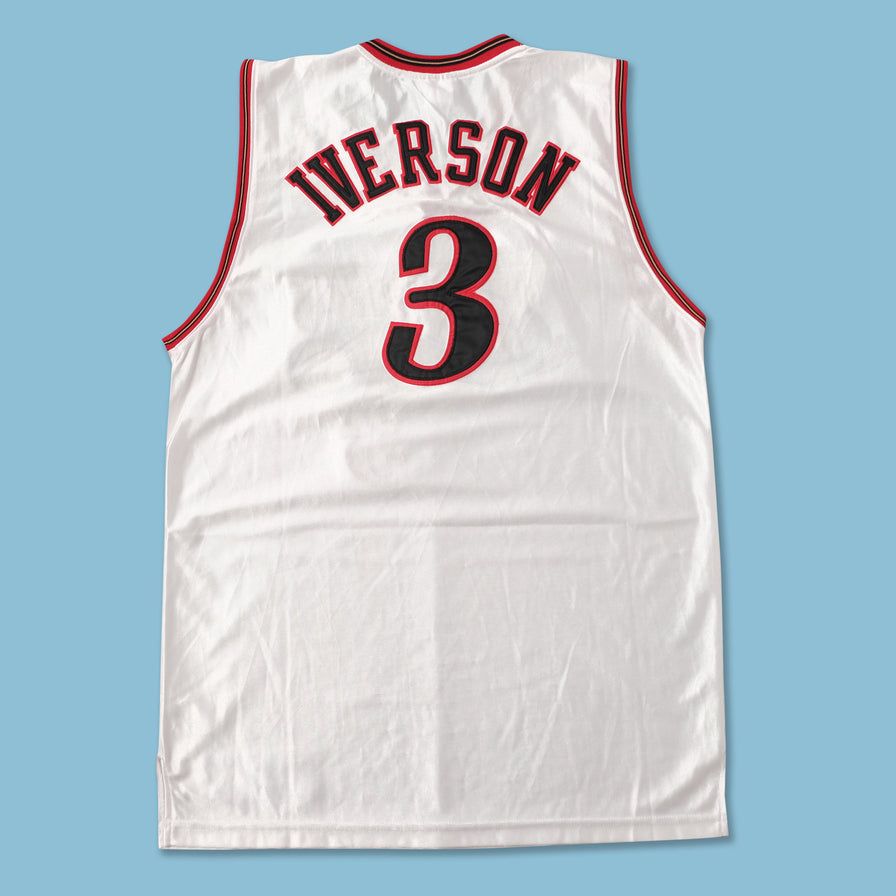 Vintage Allen Iverson Jersey XLarge 