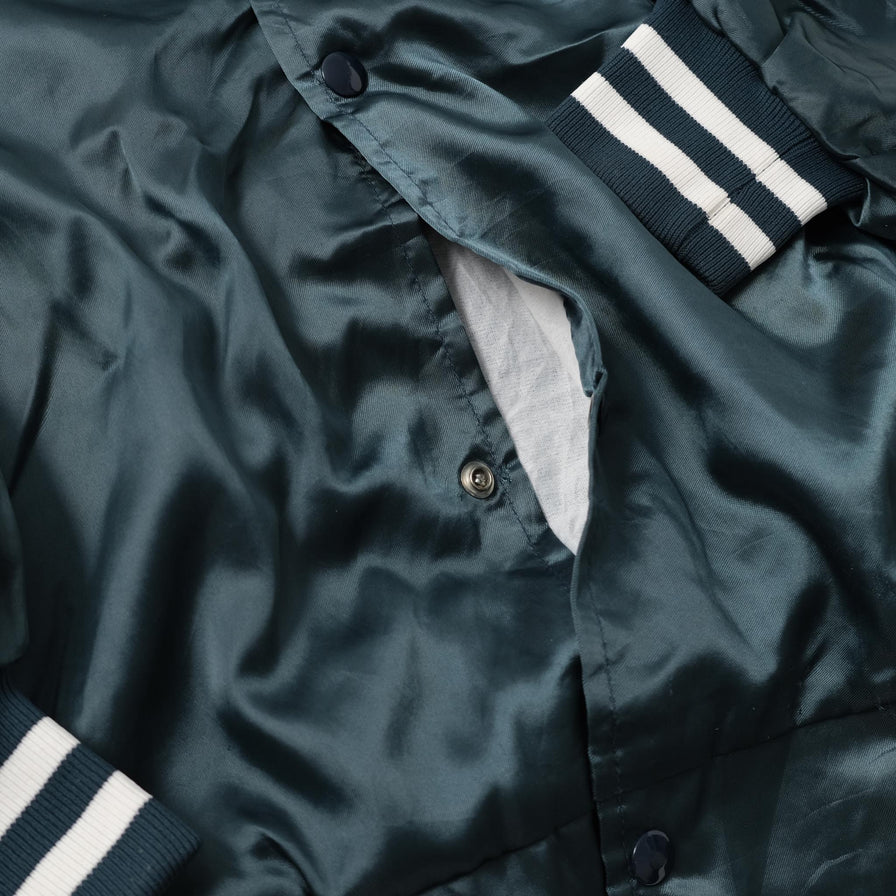 Vintage Satin College Jacket Large 
