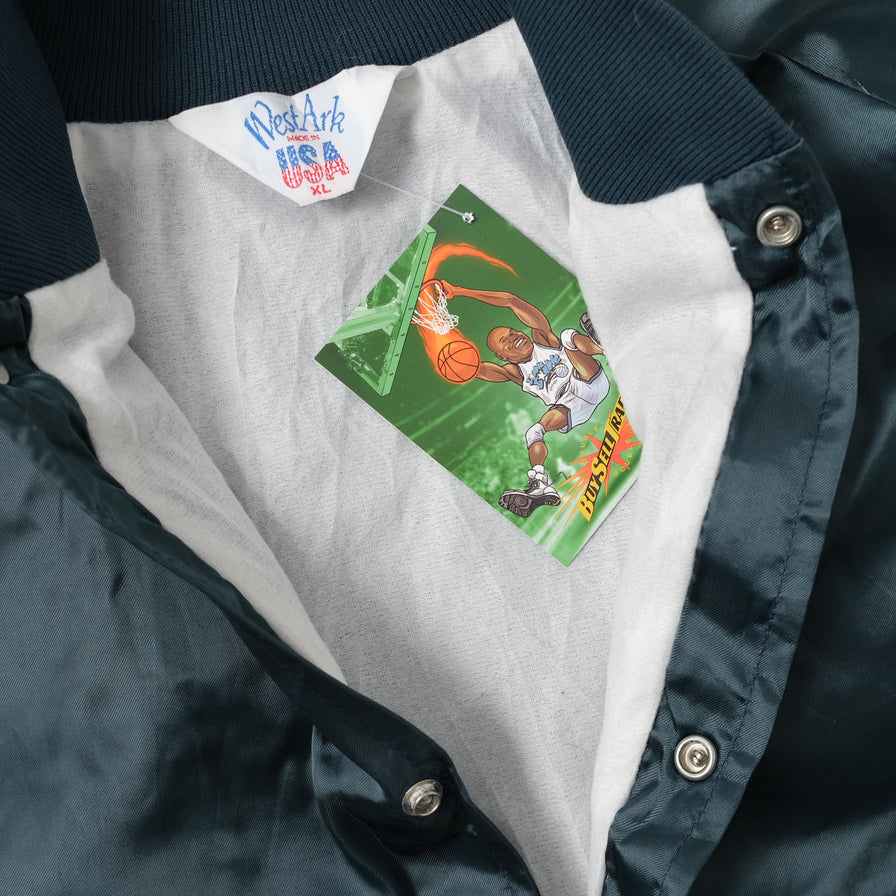 Vintage Satin College Jacket Large 