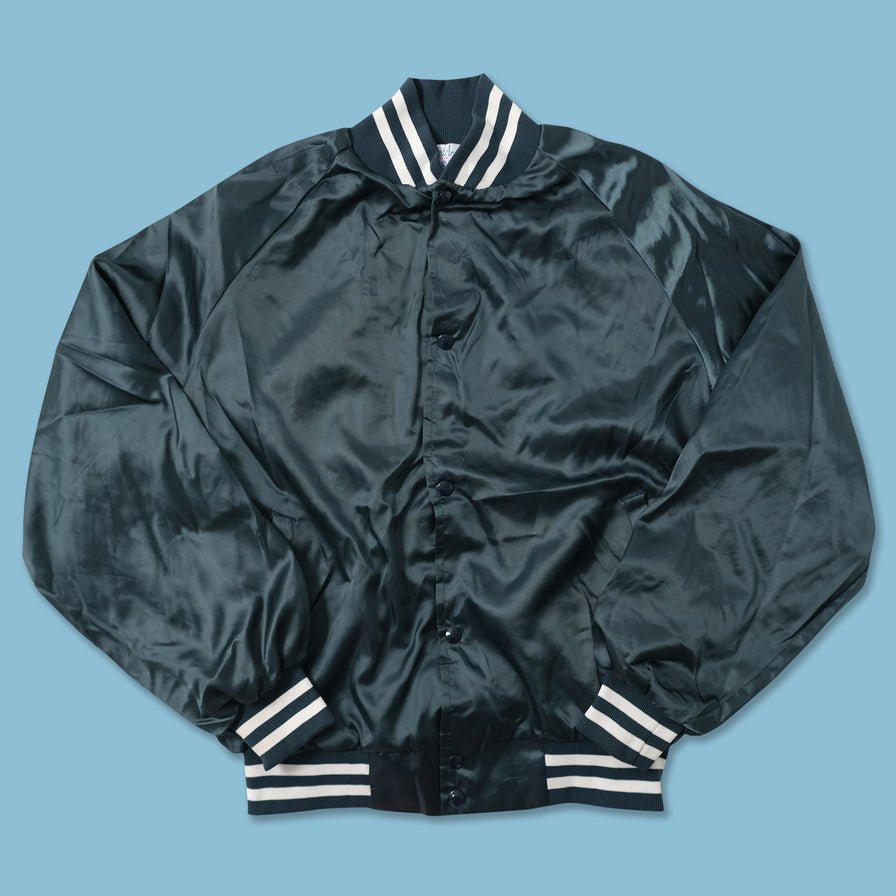 Vintage Satin College Jacket Large 