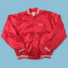 Vintage Satin College Jacket Medium 