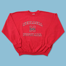 Vintage Nebraska Huskers Sweater Large 