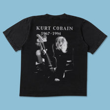 Vintage Women's Kurt Cobain T-Shirt Small 