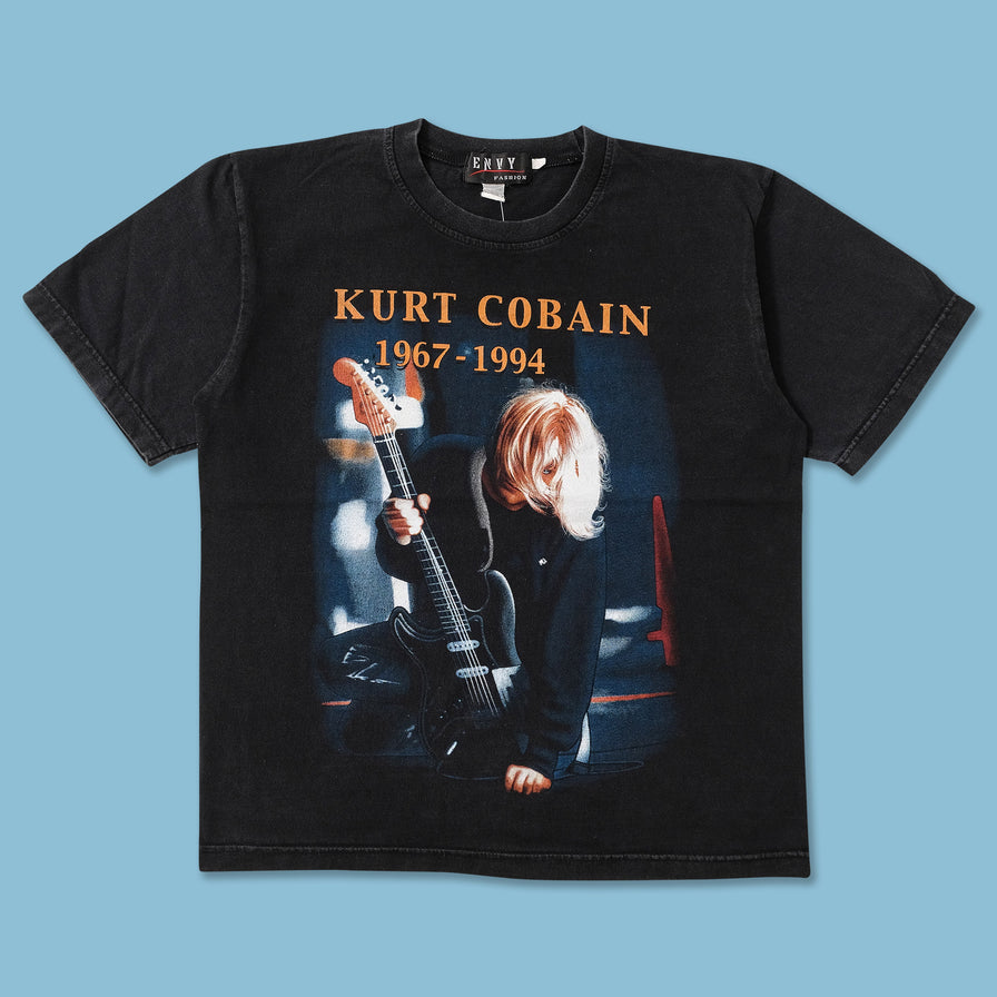 Vintage Women's Kurt Cobain T-Shirt Small 