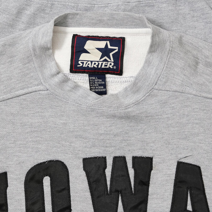 Vintage Starter Iowa Hawkeyes Sweater Small 