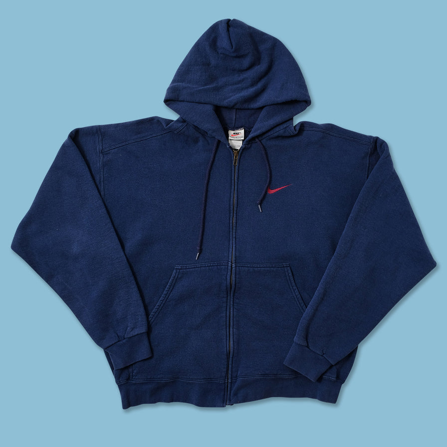 Vintage Nike Zip Hoody Large 