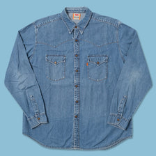 Vintage Levis Denim Shirt XXL 
