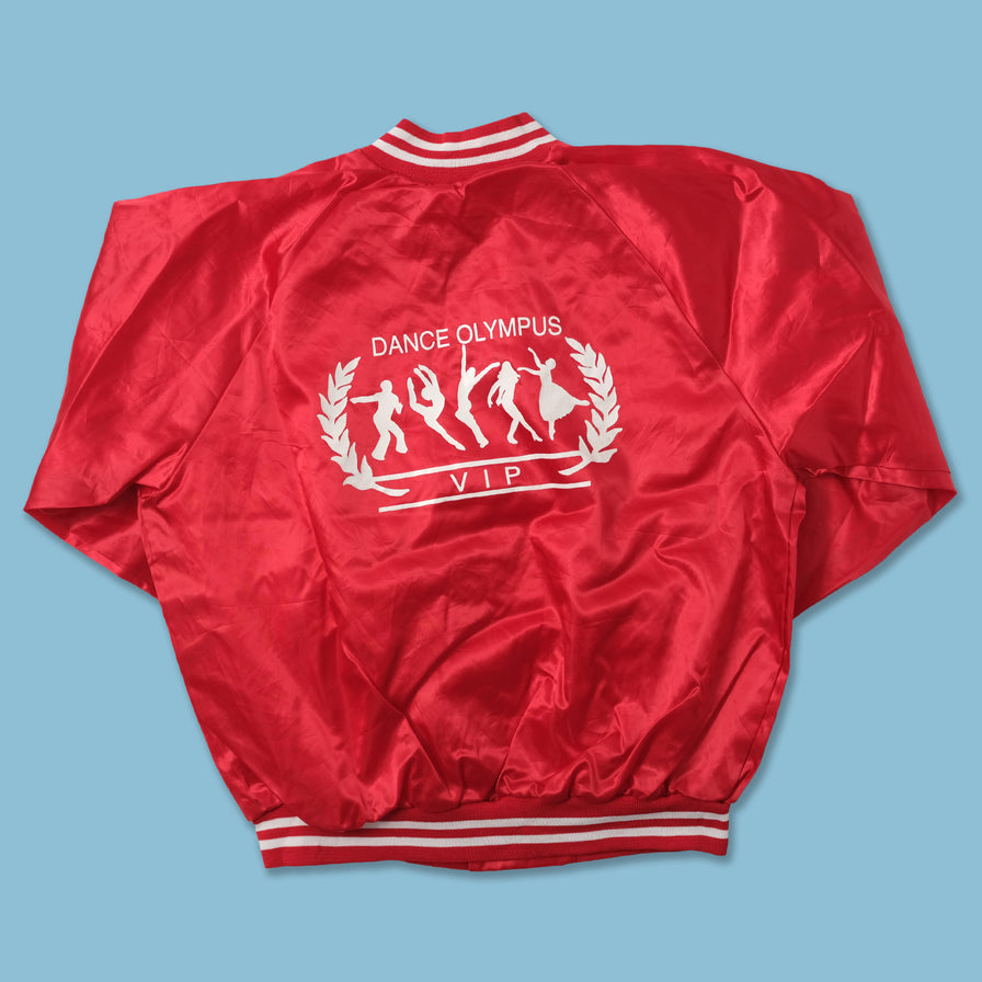 Vintage Satin College Jacket XLarge 