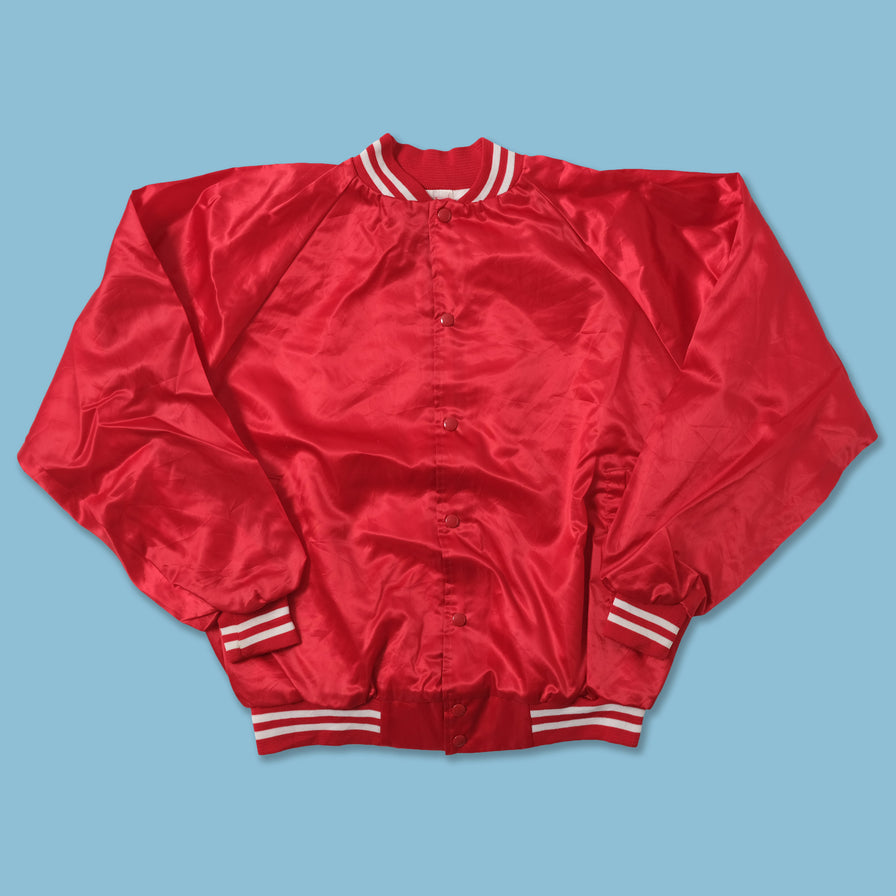 Vintage Satin College Jacket XLarge 