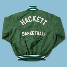 Vintage Hackett Basketball College Jacket XLarge 