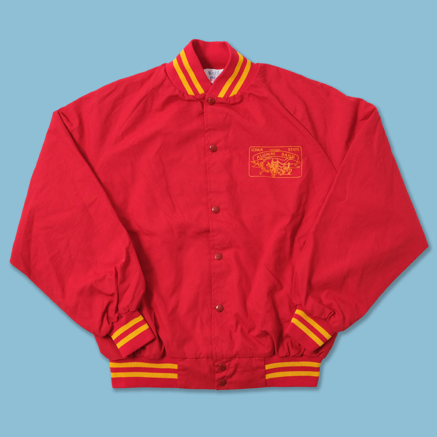 Vintage Iowa State College Jacket Large 