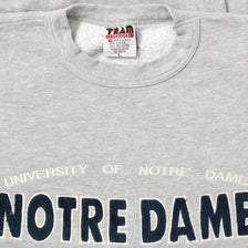 Vintage Notre Dame Sweater Large 