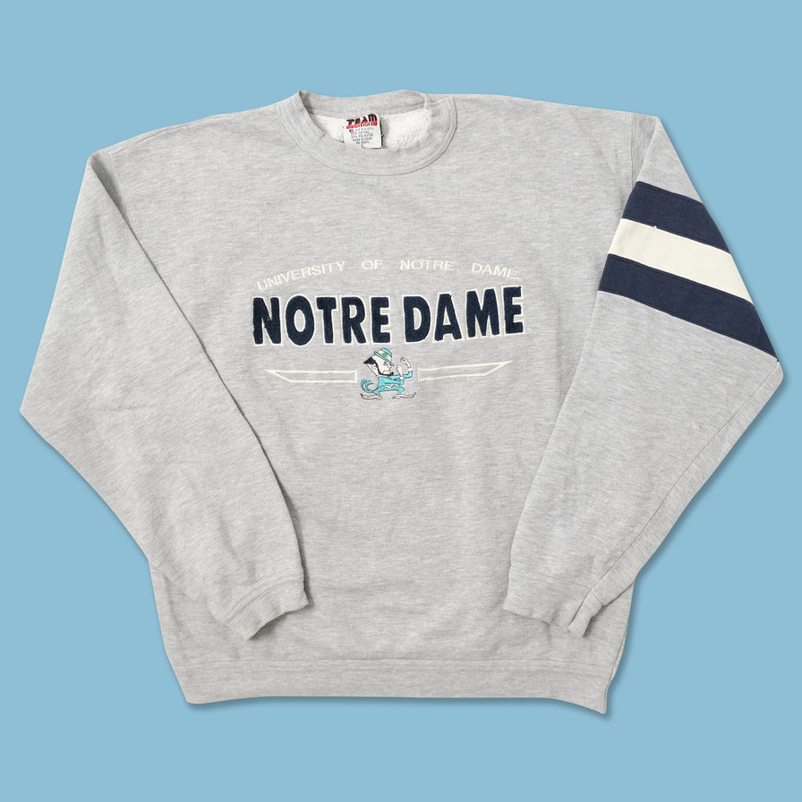 Vintage Notre Dame Sweater Large 