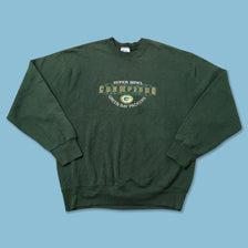 Vintage Greenbay Packers Sweater LArge 