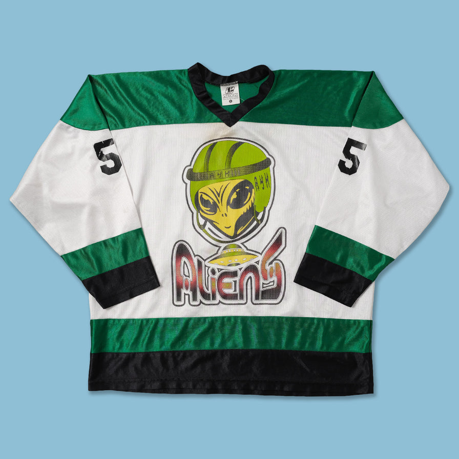 Vintage Alien Hockey Jersey Large 