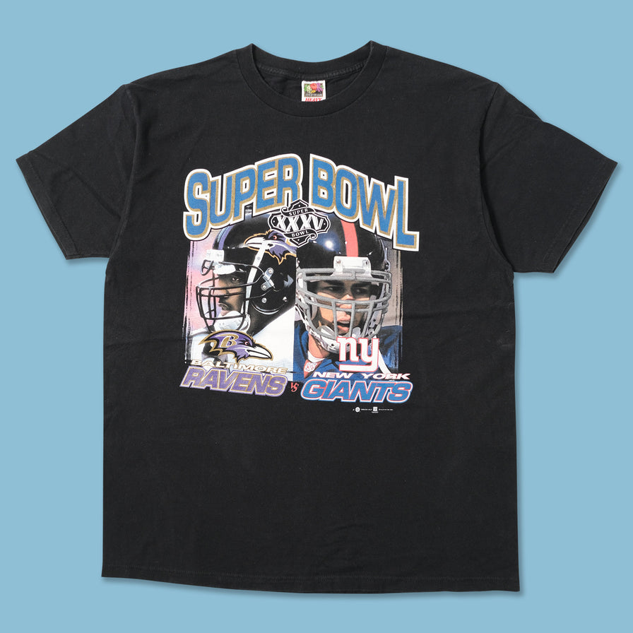 Vintage 2001 Super Bowl T-Shirt XLarge 