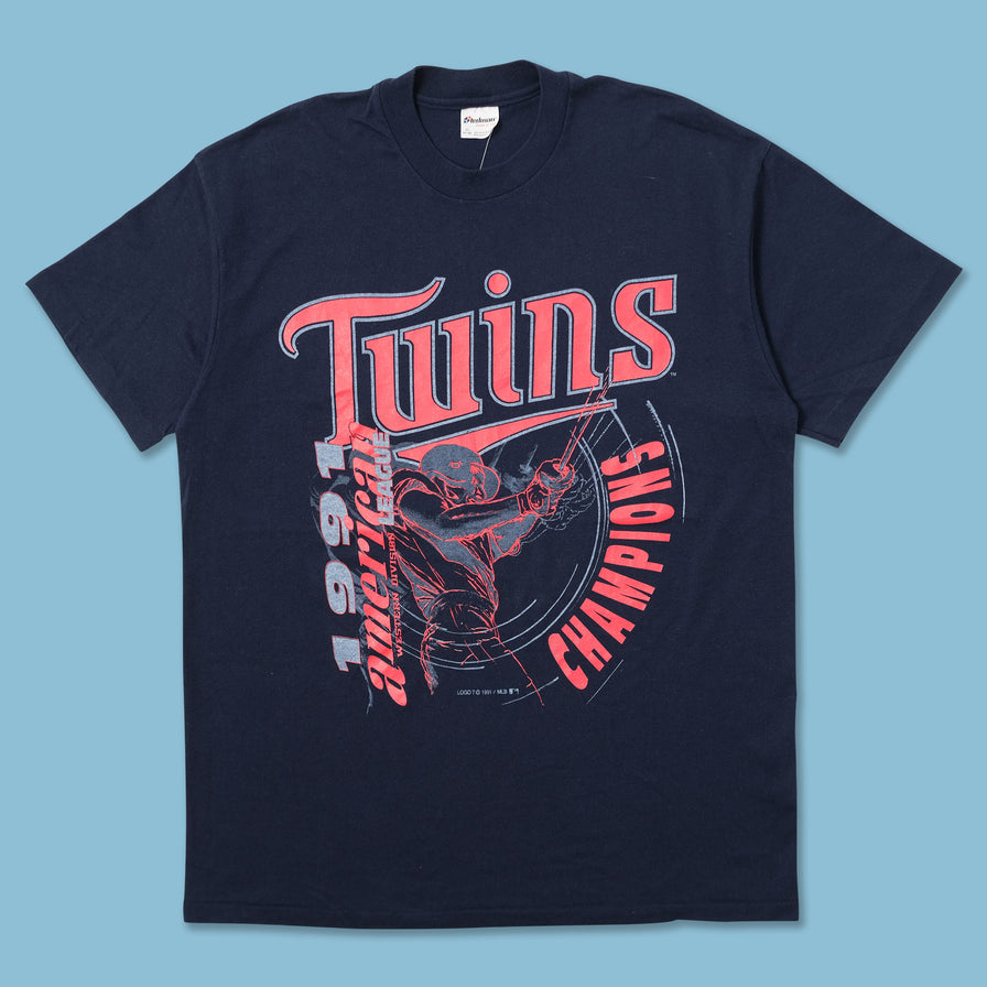Vintage 1991 Minnesota Twins T-Shirt Large 