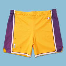 Vintage Champion Lakers Shorts XLarge 