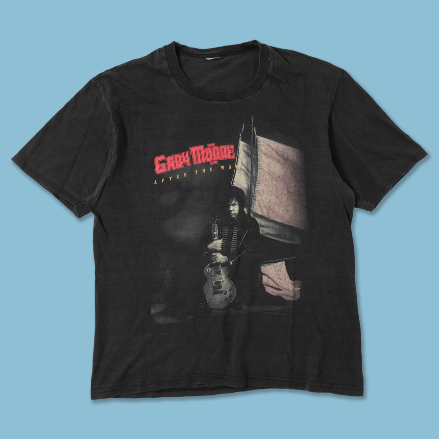 Vintage Gary Moore After the War T-Shirt Medium | Double