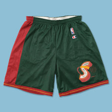 Vintage Seattle Super Sonics Shorts Large 