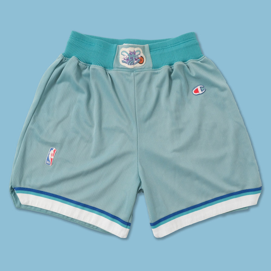 Vintage Charlotte Hornets Shorts Large Double Double Vintage