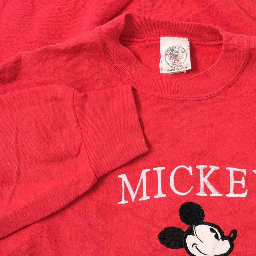 Vintage Mickey Mouse Sweater XLarge 